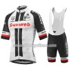 Tenue Maillot + Cuissard à Bretelles 2018 Team Sunweb Femme N001